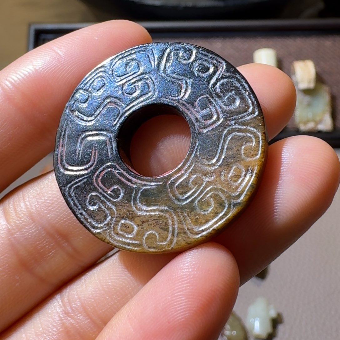 和田玉挂件未镶嵌多****7