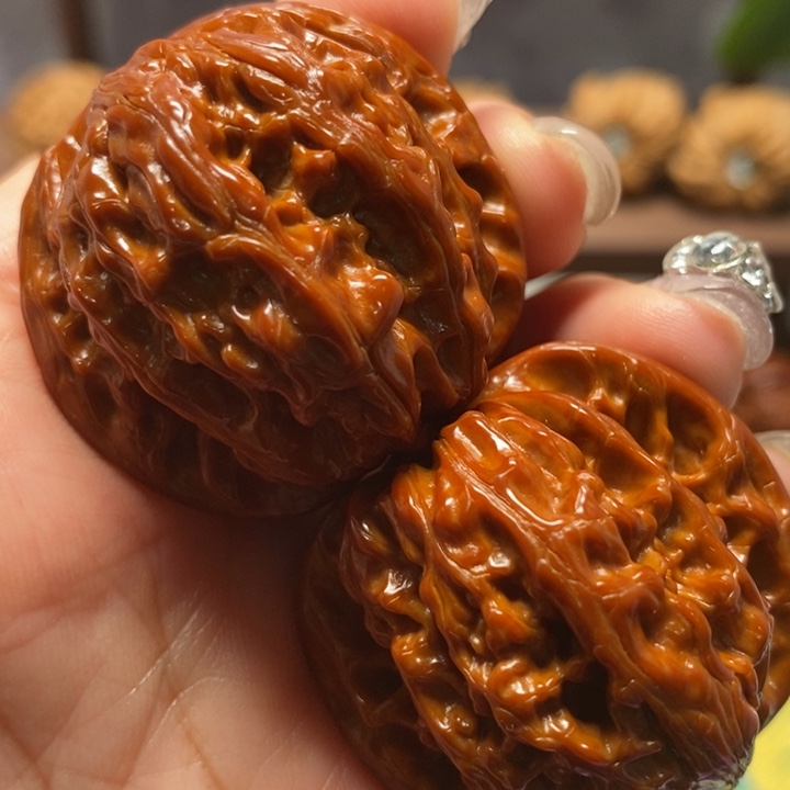 把件文玩核桃40尺磨盘