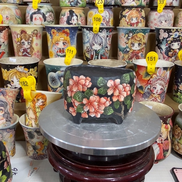 ****苏景德镇精品花盆特价