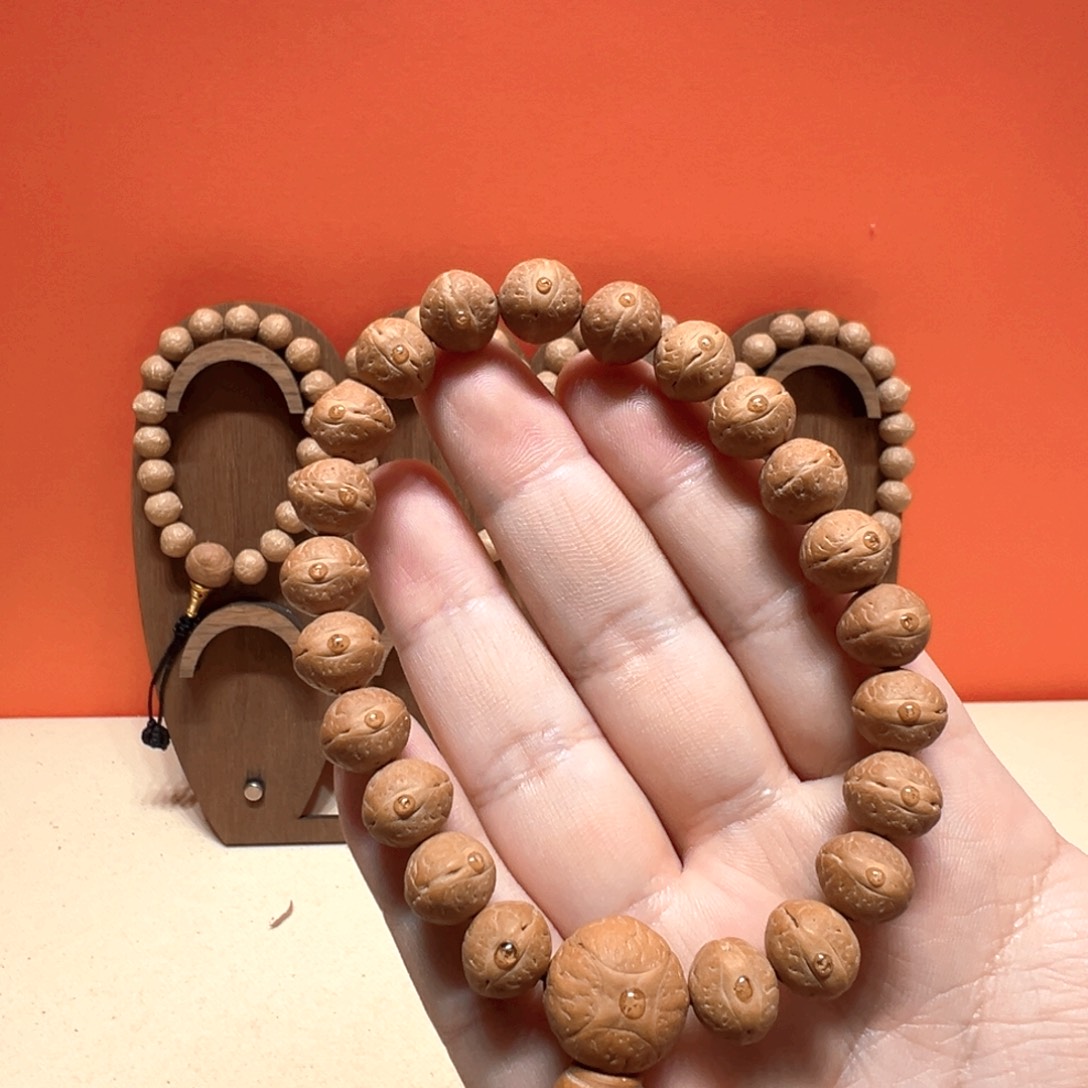 吊坠凤眼菩提11.5mm凤眼菩提实心单圈