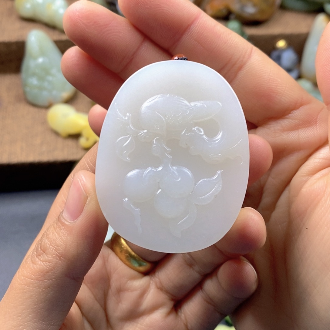 未镶嵌和田玉挂件