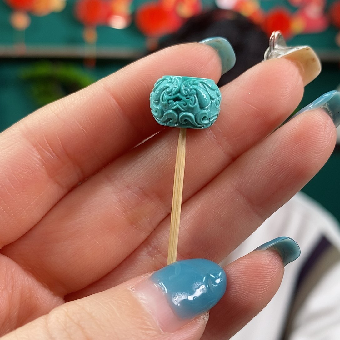 绿松石珠宝奇石未镶嵌