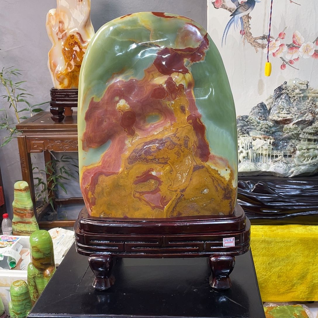 玉办公室家居摆件