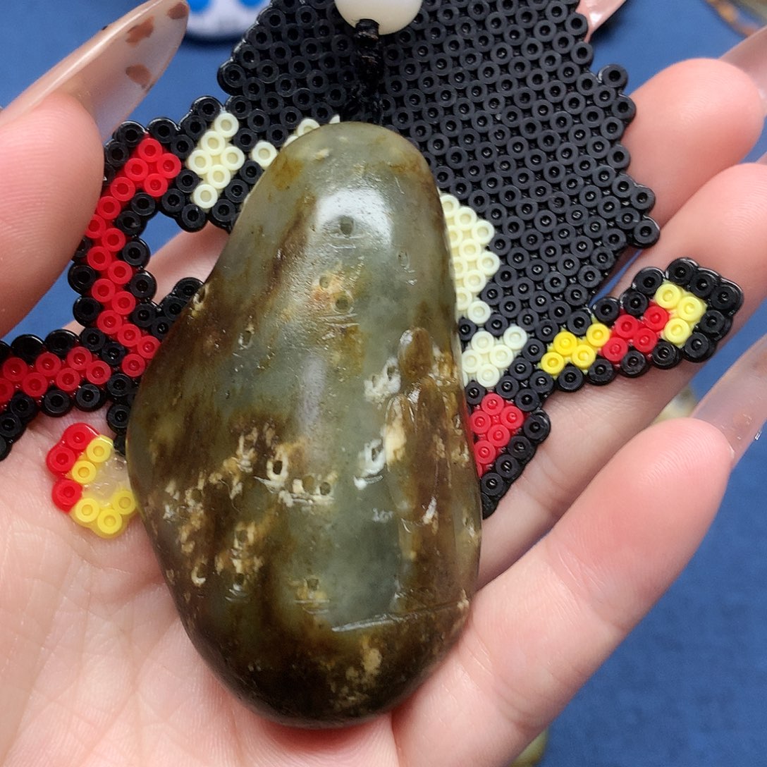 优***生和田玉（子料）未镶嵌挂件