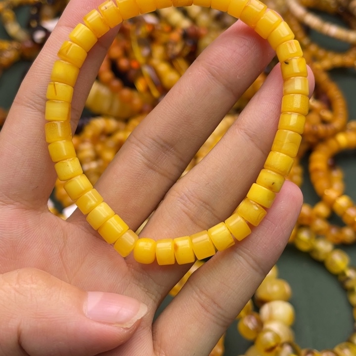 树脂六臻珠宝天然手串