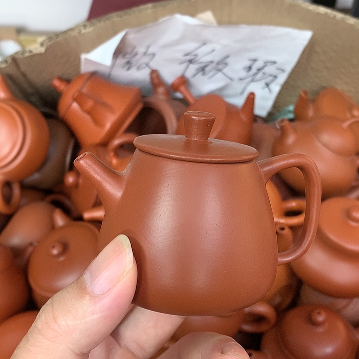 原矿朱泥茶具茶壶家用80