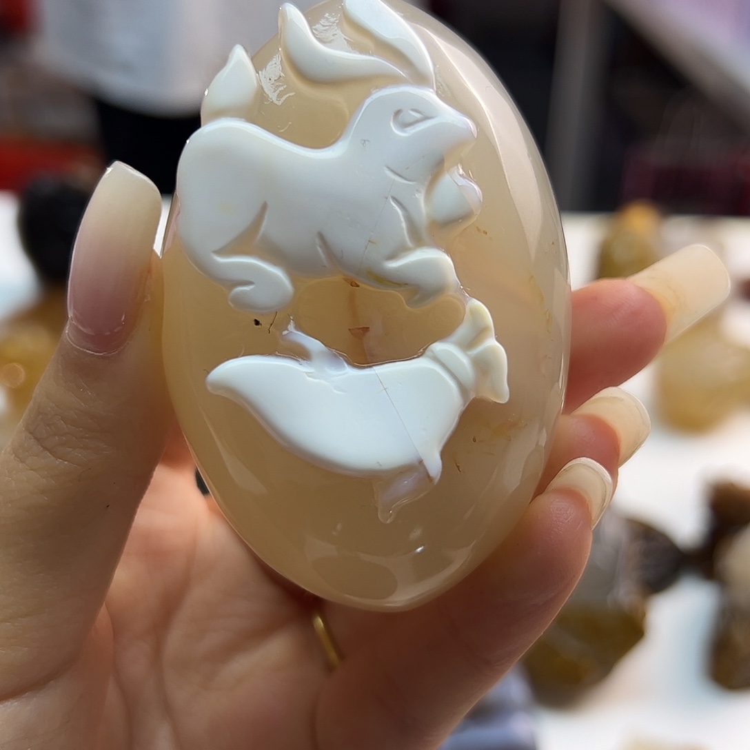 玛瑙/玉髓未镶嵌颈饰