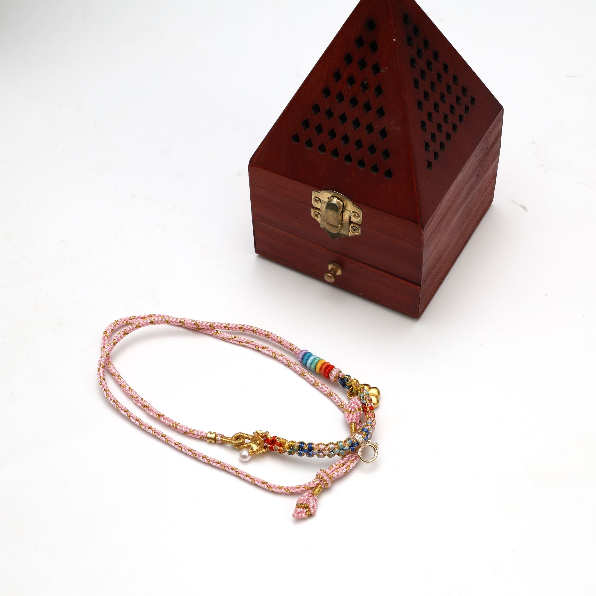 唐卡绳子 金刚如意绳子 手工编织