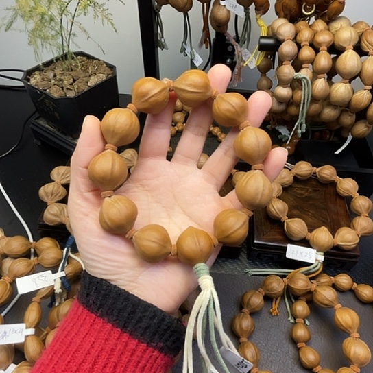 橄榄核手串/手链009。 22.5*26