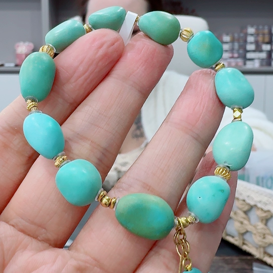 未镶嵌绿松石珠宝奇石