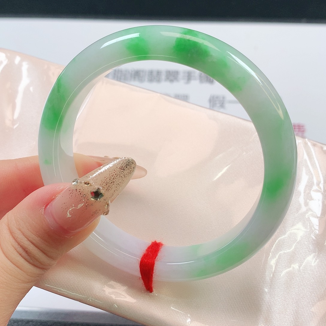 未镶嵌手镯翡翠1595