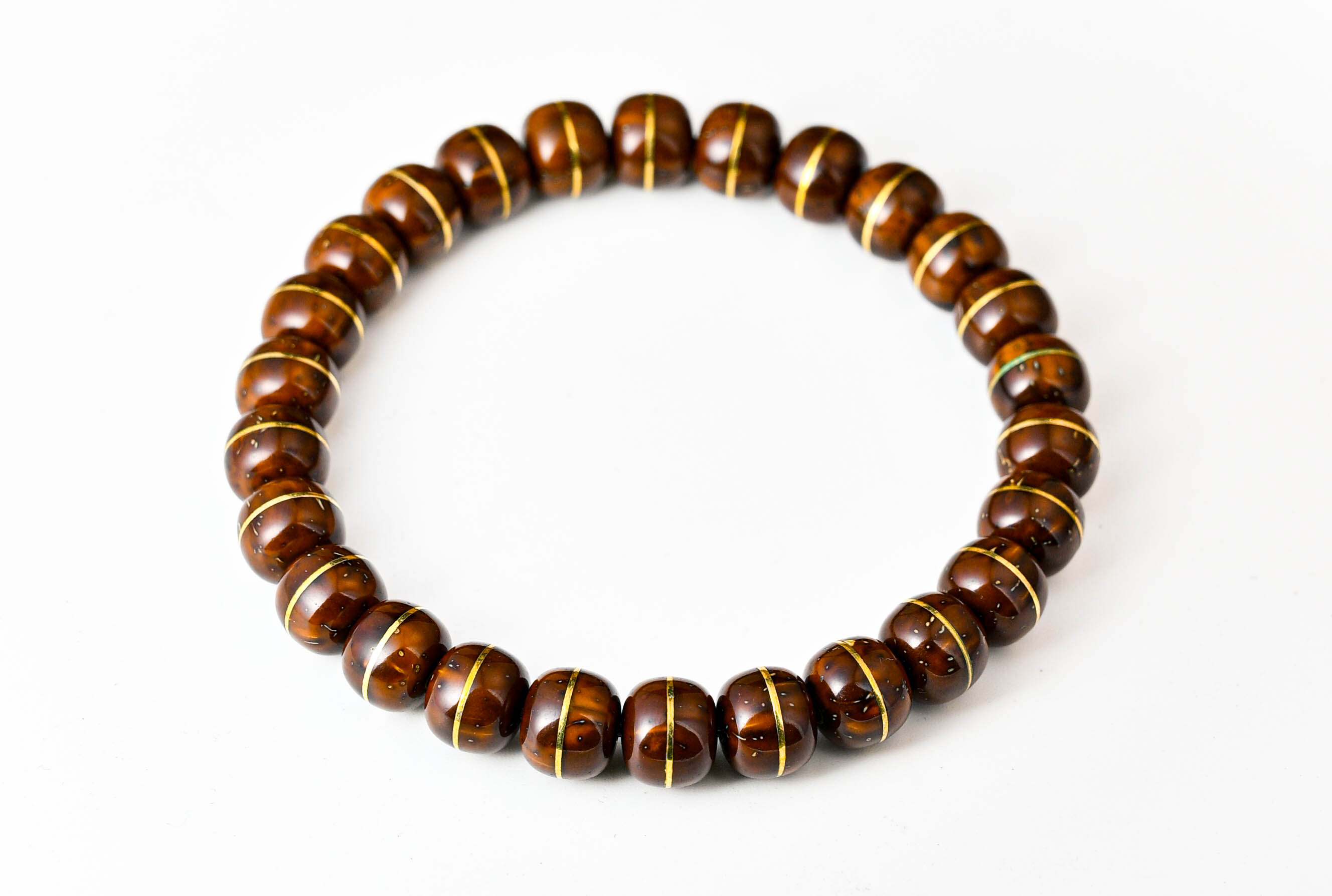 紫金鼠实心鼠金腰带文玩手串精工