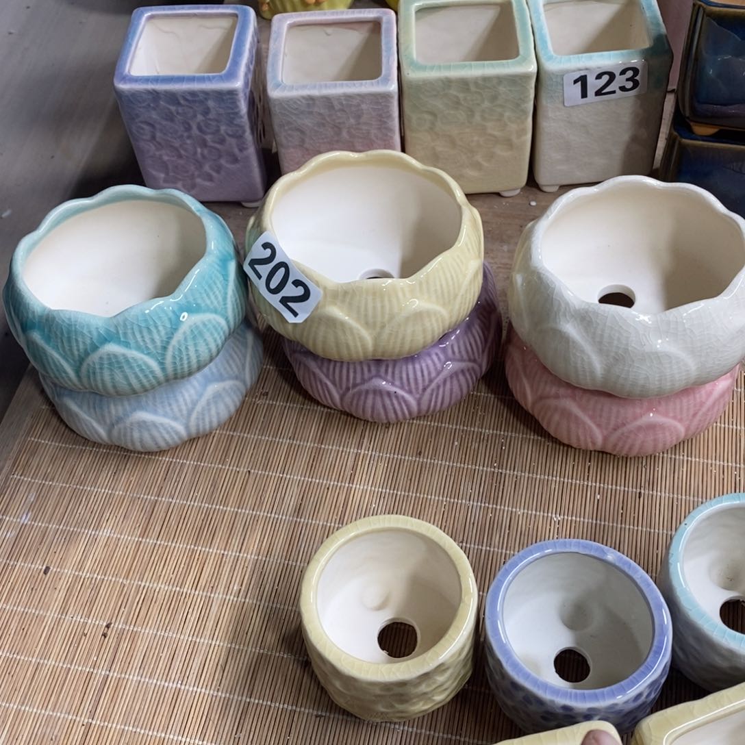 红陶花盆瑕疵盆满12包邮