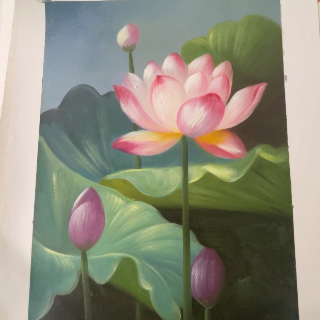 油画油画作品欣赏30.40带内框