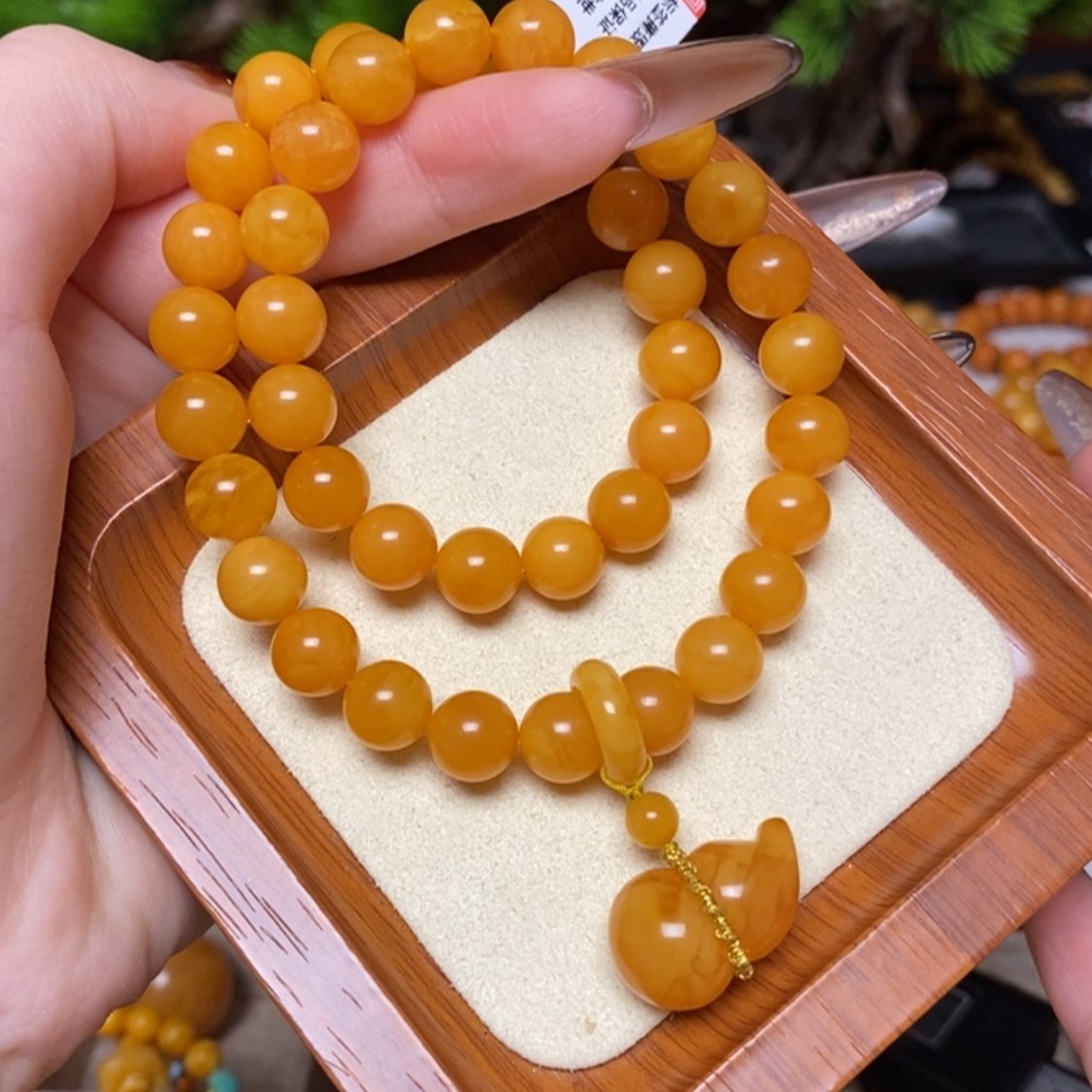 【闪购商品】手链蜜蜡未镶嵌手串