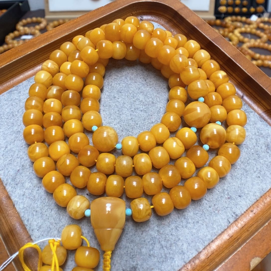 蜜蜡手链未镶嵌蜜蜡