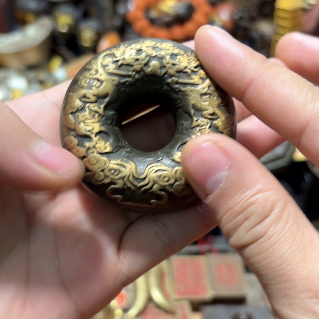 铜器摆件收收藏藏