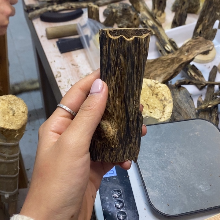 奇楠沉香张勺子42g
