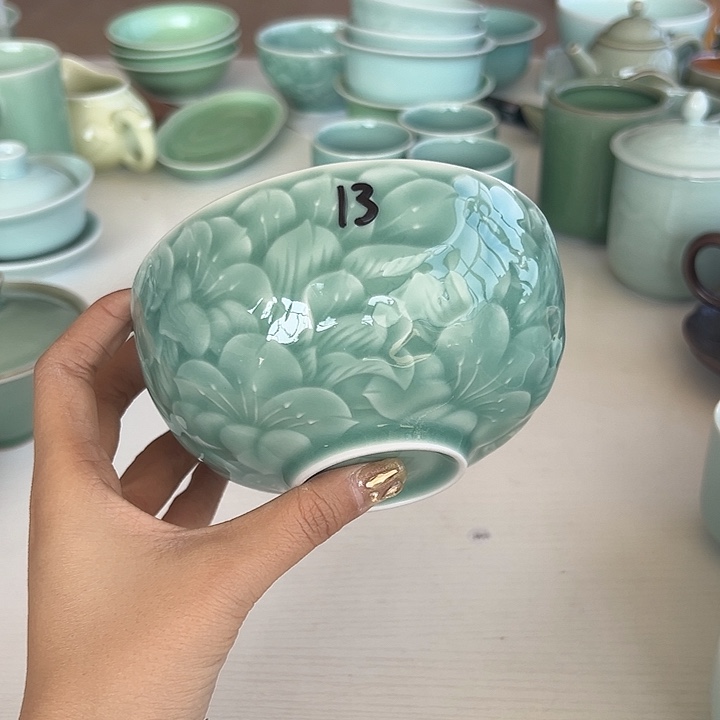 小米茶器龙泉青瓷