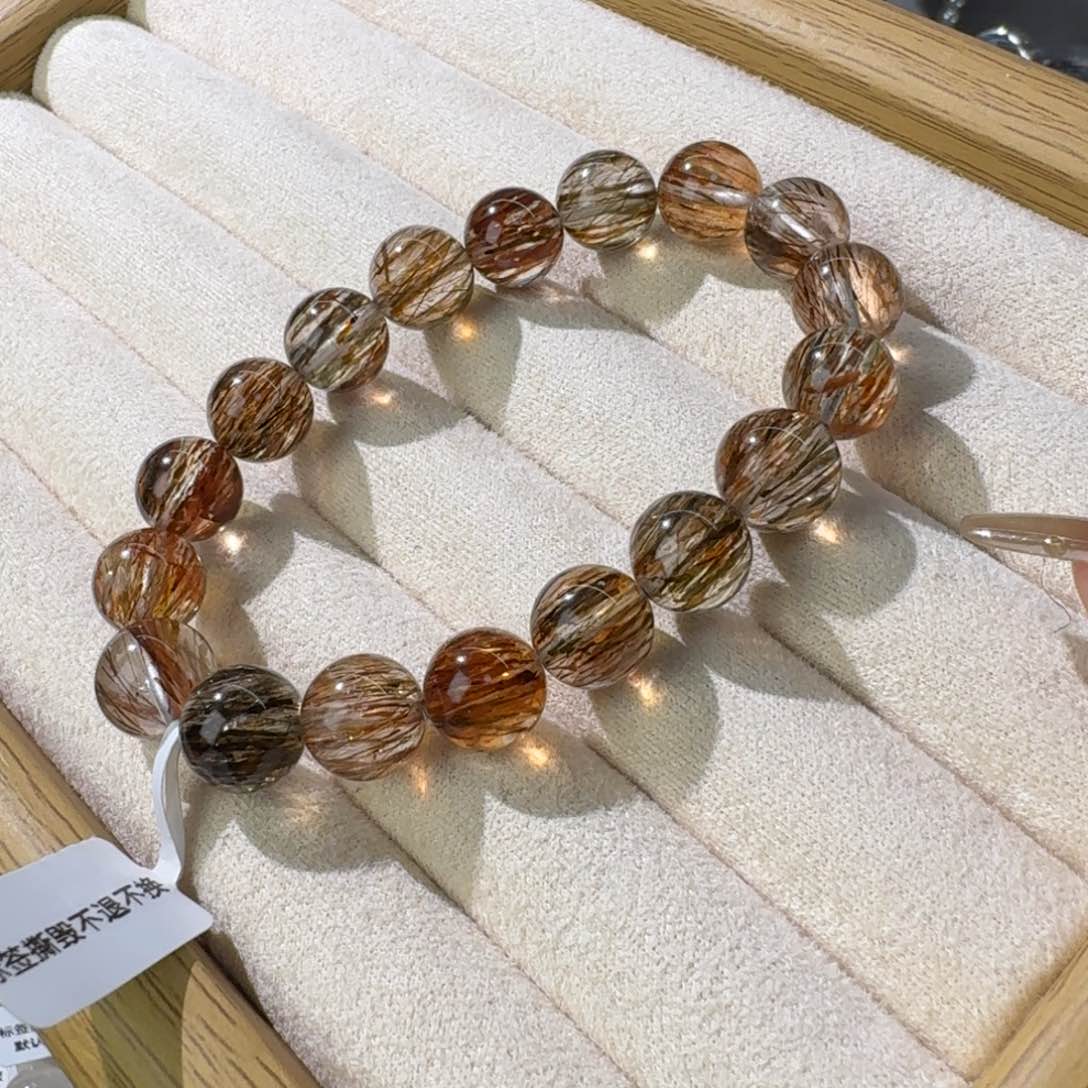 水晶手链未镶嵌黑金超11.6