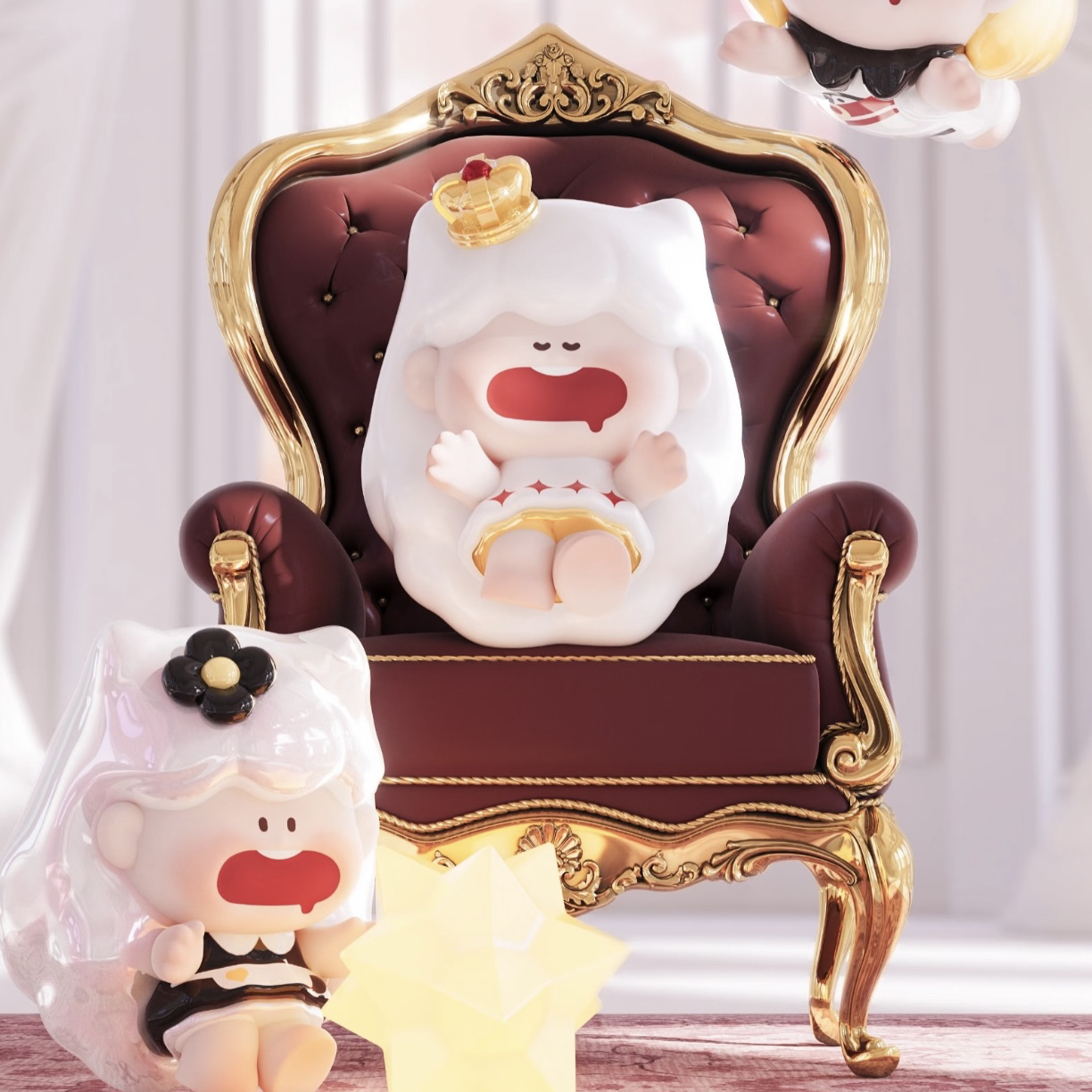 【胖虎专属】正品潮玩新品Quupid星绒织梦系列萌粒盲袋