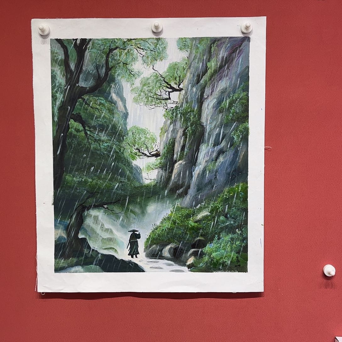 油画刘文桂油画作品