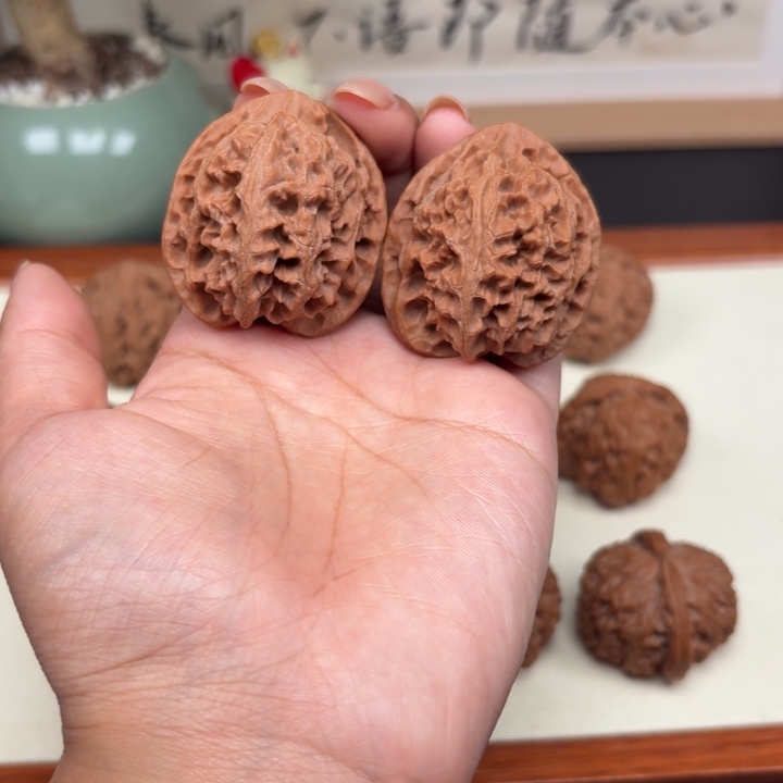 把件文玩核桃全品苹果38