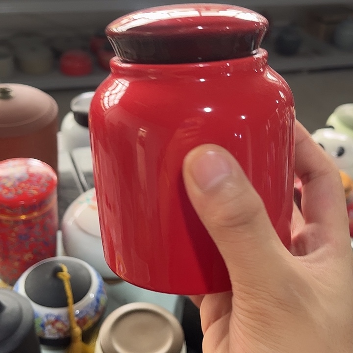 罐润鹏陶瓷精选高端陶瓷茶叶罐