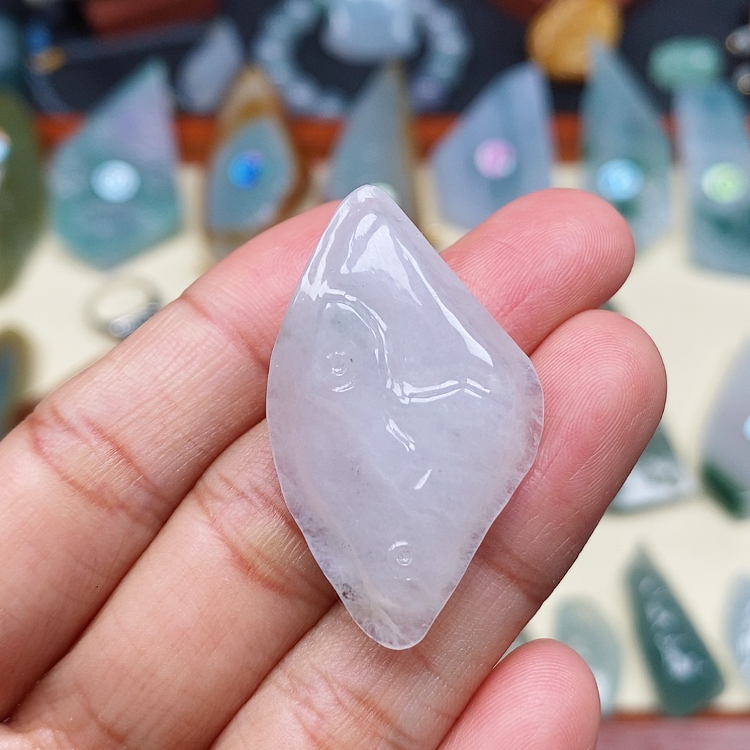 颈饰未镶嵌翡翠翡翠