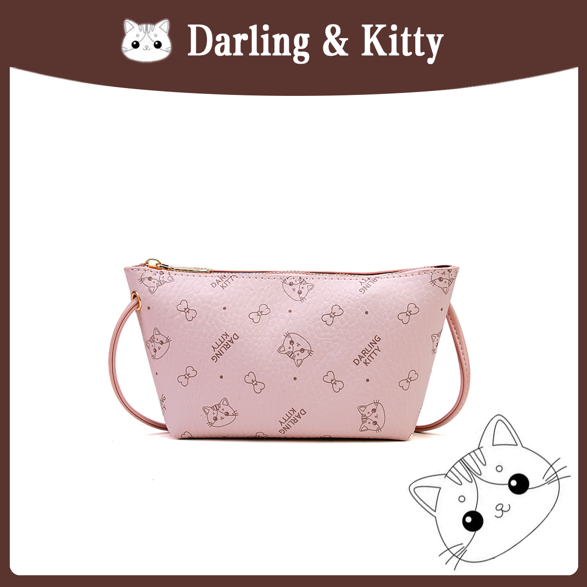 【长16宽5高12】新款时尚斜跨单肩包3568