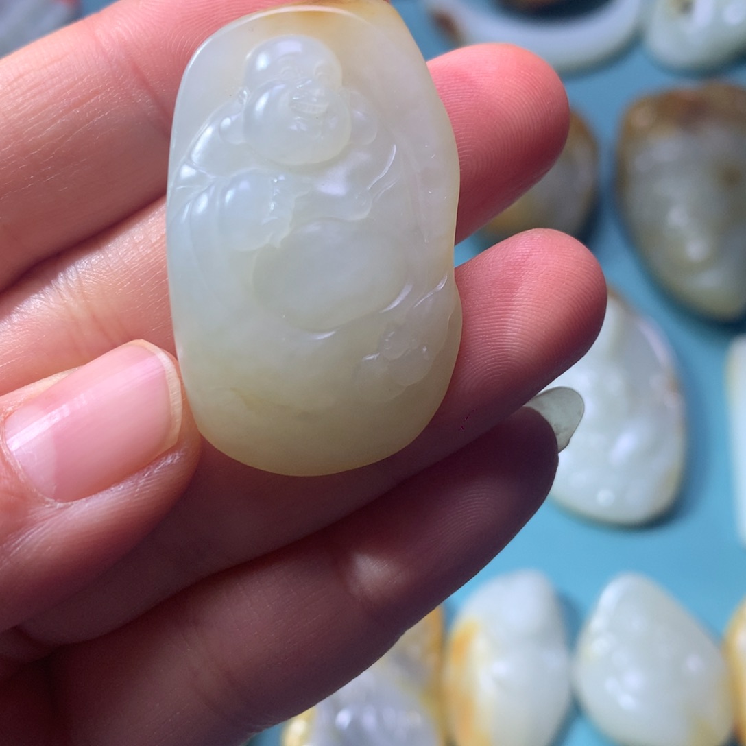 和田玉挂件未镶嵌过****迎