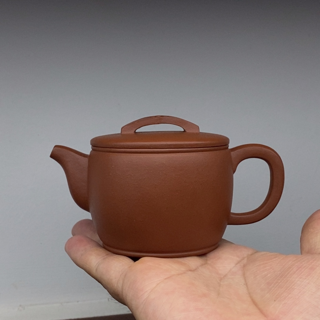 茶壶紫砂紫砂汉瓦微瑕