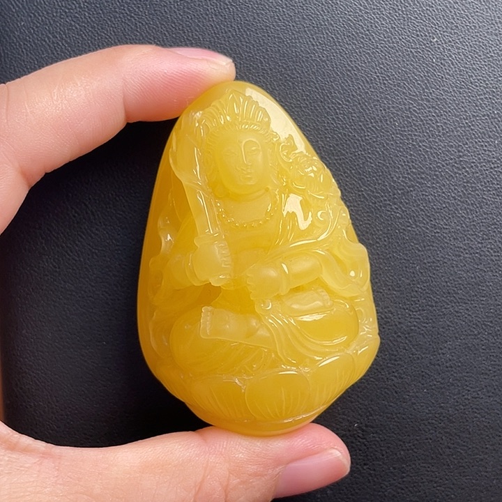 未镶嵌吊坠(不含链)琥珀