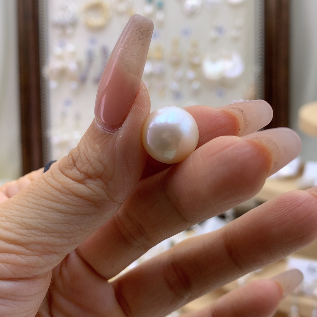 未镶嵌耳饰淡水珍珠