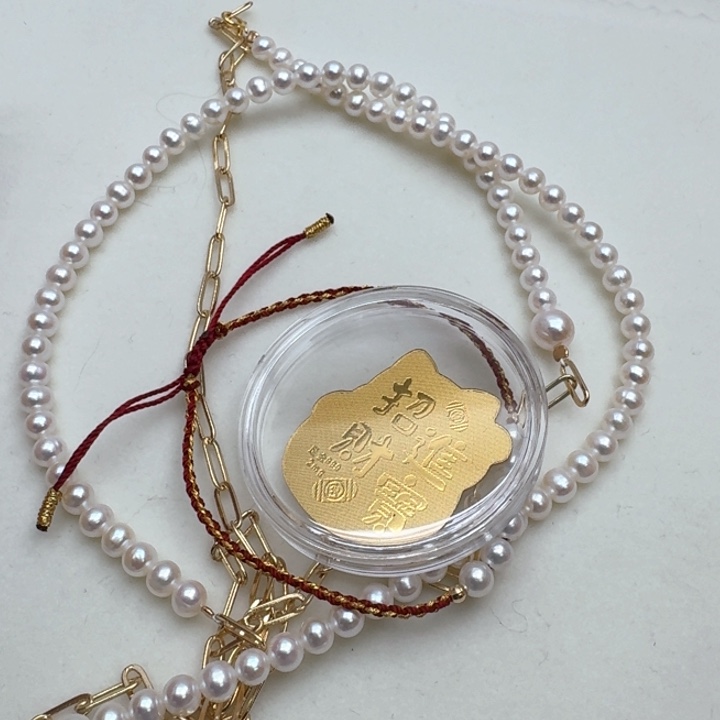 淡水珍珠颈饰未镶嵌