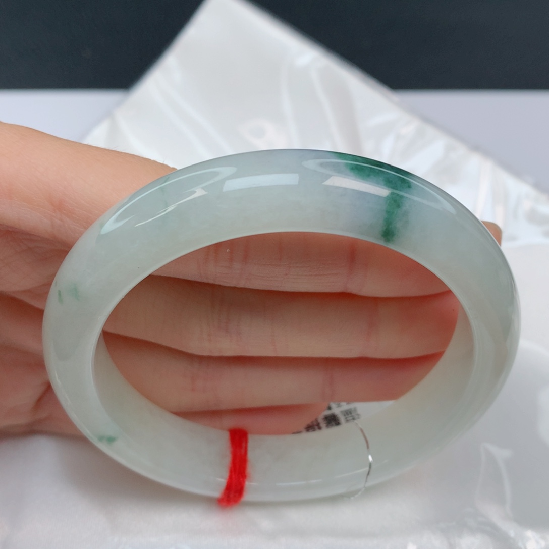 翡翠手镯未镶嵌57.3正圈