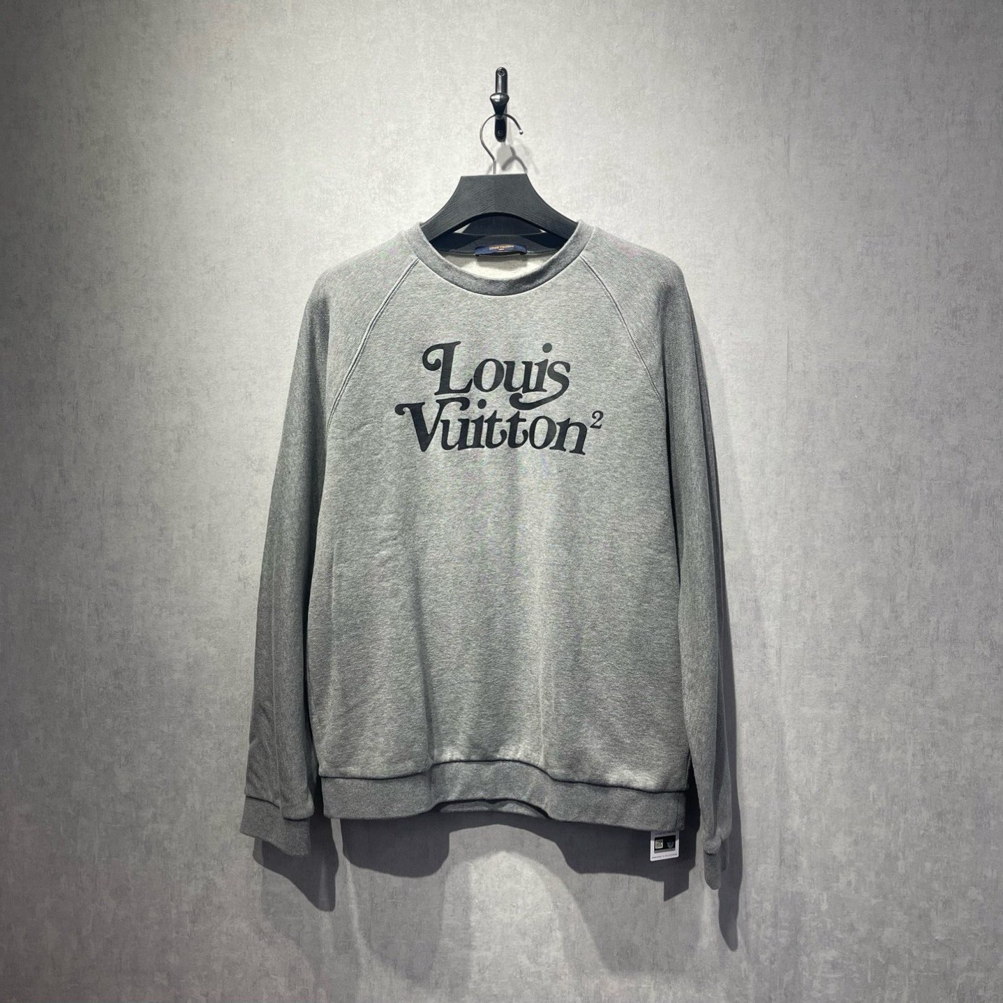 99新 LouisVuitton/路易威登 nigo联名logo印花卫衣/XL码