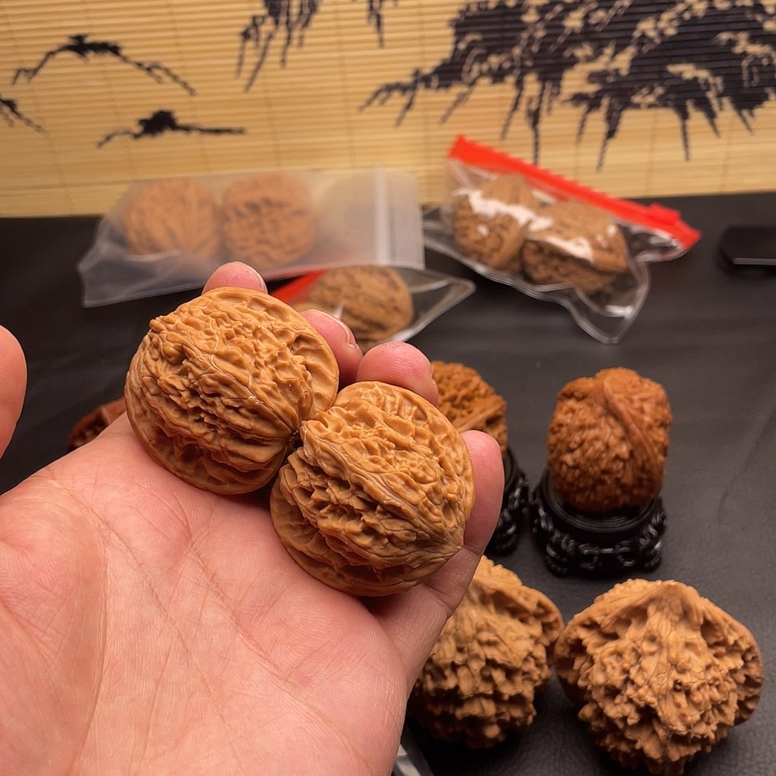 把件文玩核桃磨盘 39 全品文玩核桃