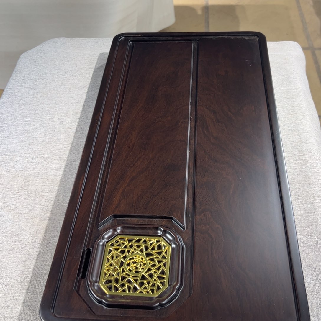 木小*儿非洲进口黑檀实木65x32x4.8