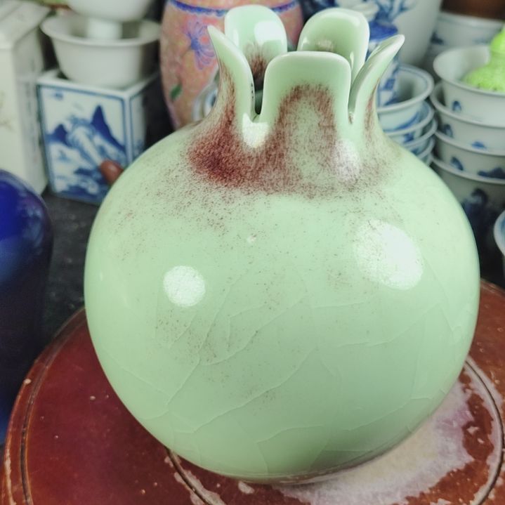 瓶登**遠全手工制作的瓷器