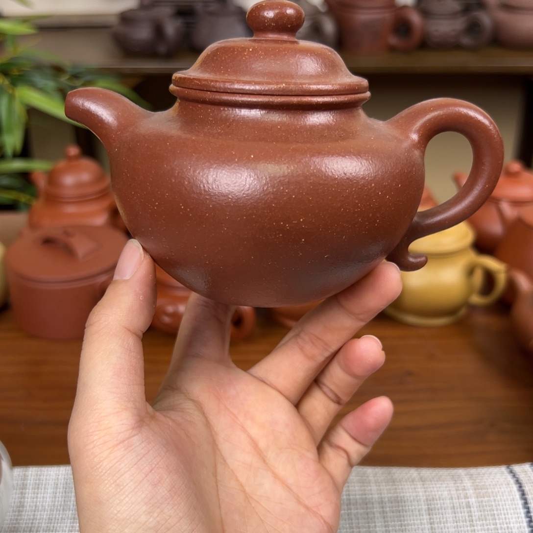 茶壶紫砂紫砂壶莲子壶