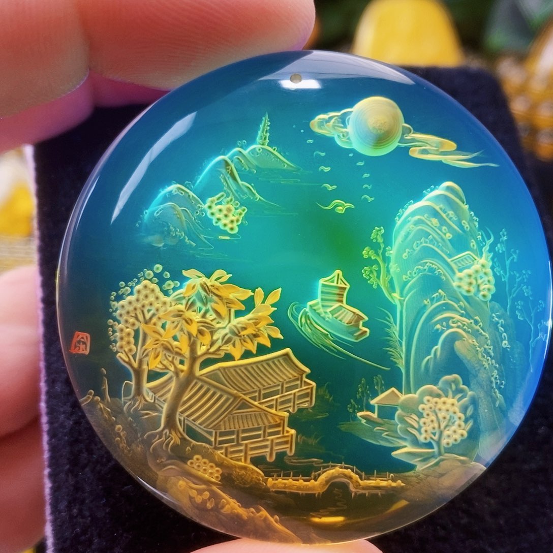 【闪购商品】未镶嵌吊坠(不含链)蓝珀