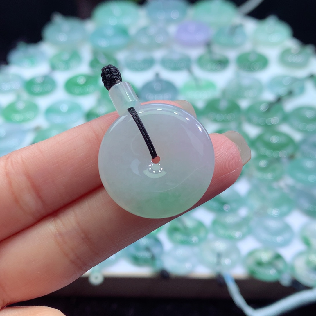 颈饰未镶嵌翡翠11尺寸25.6*5.4