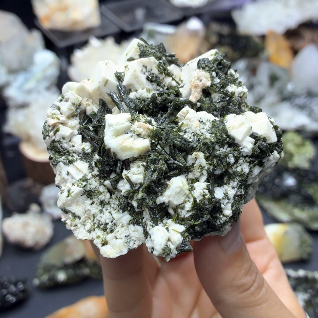 石材猪油炒油麦菜