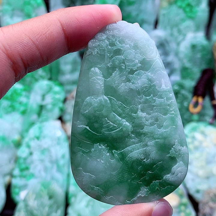 翡翠吊坠(不含链)未镶嵌