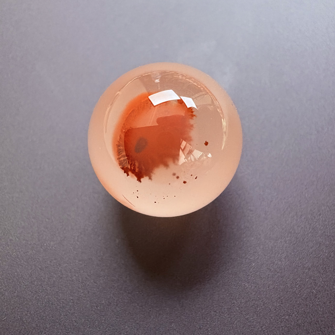 15.1南红玛瑙冰飘特色珠子