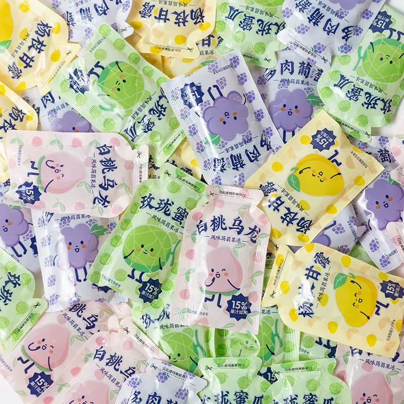 【风味蒟蒻果冻 - 复制单】开心吸吸乐果冻网红办公休闲零食