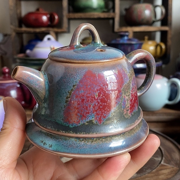 中国神后钧瓷茶具