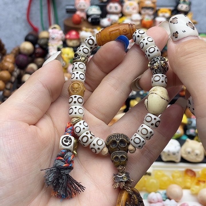 非金属手串加配饰一起