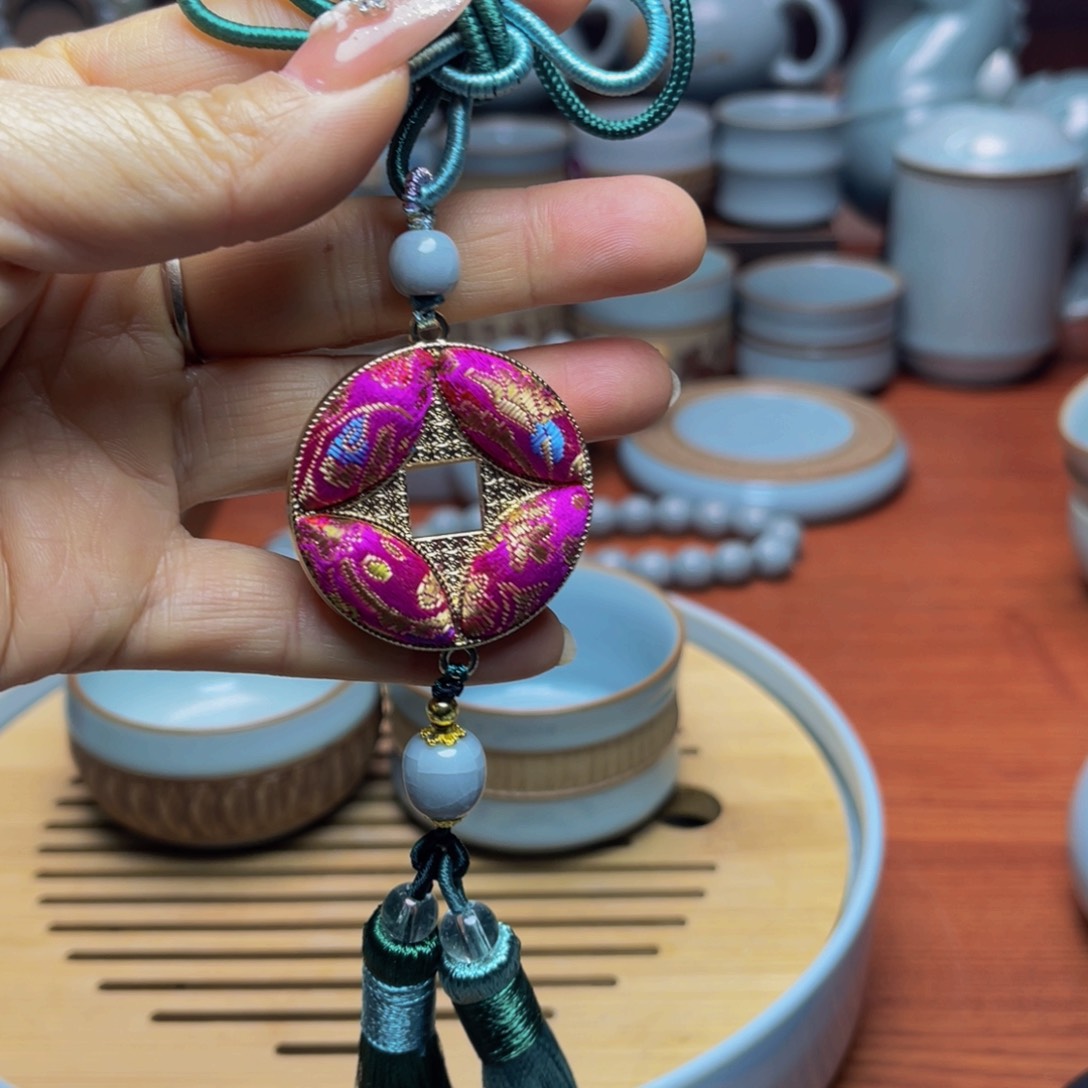 【闪购商品】摆件陶汝州单壶，壶，杯，正天青，珠